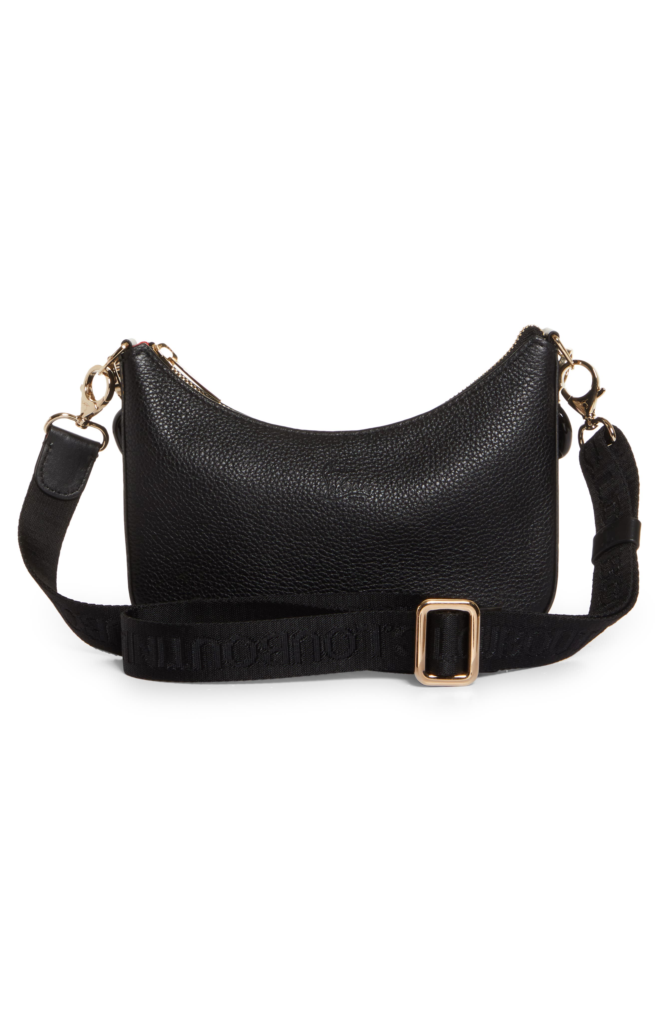 Christian Louboutin Mini Loubilab Leather Shoulder Bag, Alternate, color, 