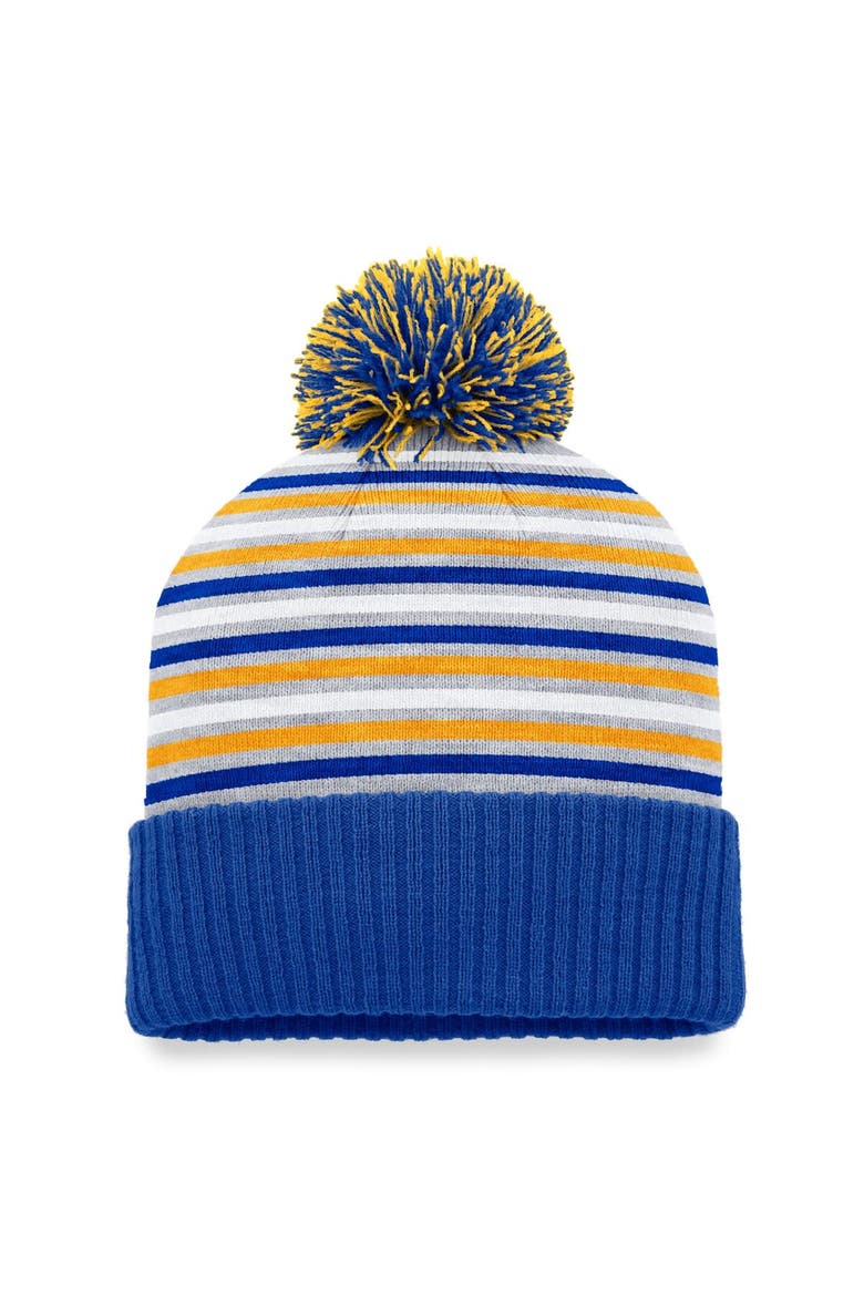 Men's Top of the World Royal San Jose State Spartans Dash Cuffed Knit Hat with Pom, Alternate, color, Royal