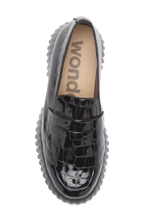 Wonders Flexfly 02 Loafer In Black