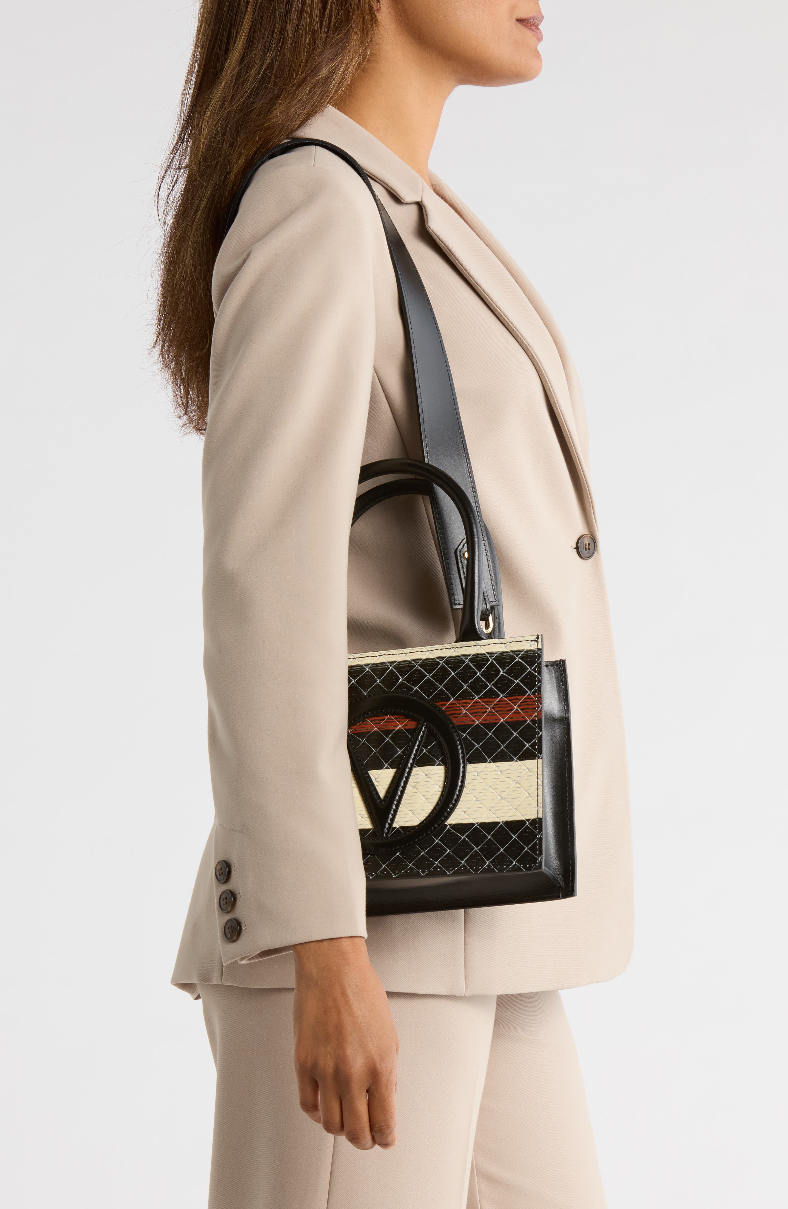 VALENTINO BY MARIO VALENTINO Marie Tresse Top Handle Bag, Alternate, color, 