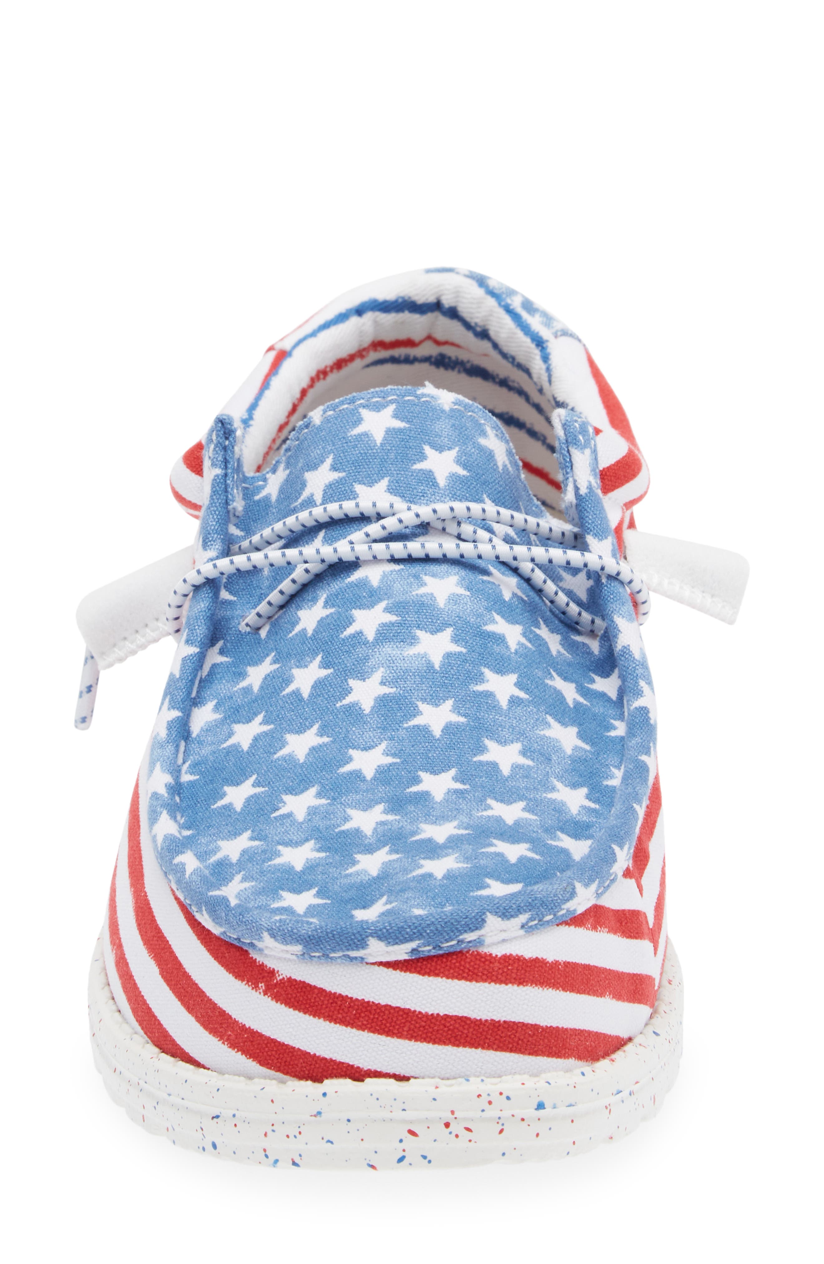 Hey Dude Wally Patriotic Slip-On Shoe, Alternate, color, Stars And Stripes