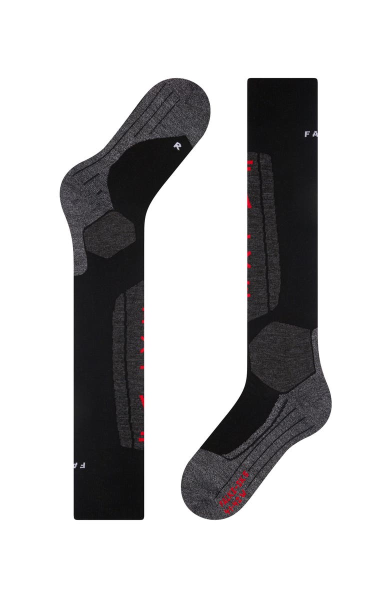 Falke SK5 Expert Ski Socks, Alternate, color, Legacy Black-Mix