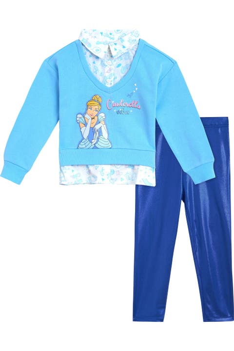 Princess Fleece Sweatshirt and Leggings Set