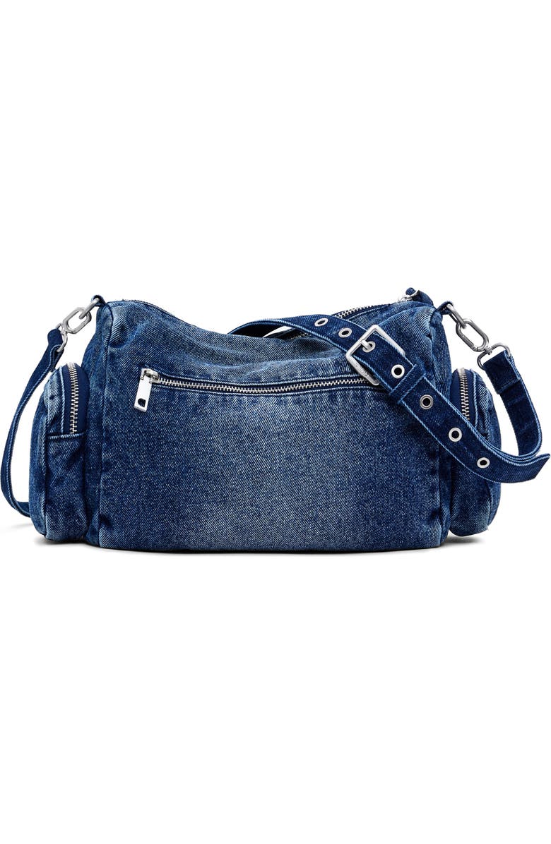 Desigual Denim Hobo Bag, Alternate, color,