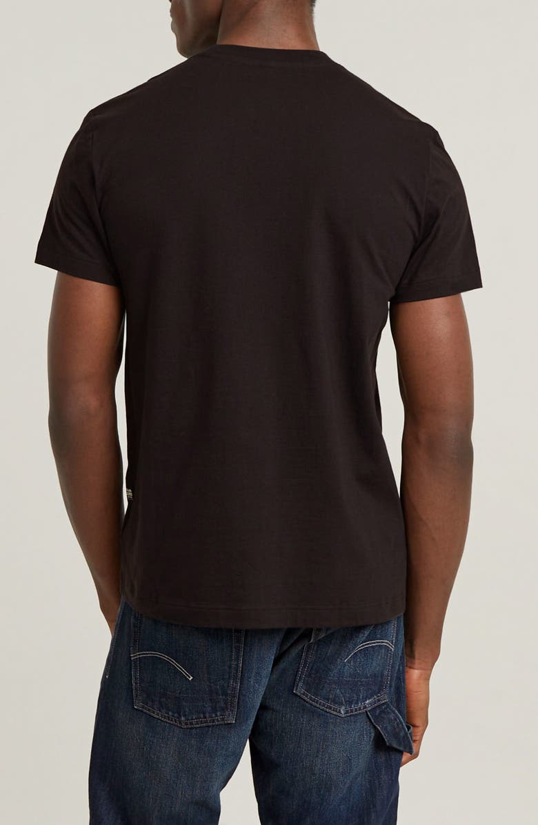 G-STAR Gradient Logo Organic Cotton T-Shirt, Alternate, color, 
