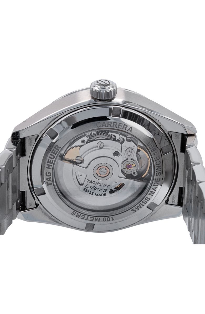 Watchfinder & Co. Tag Heuer Preowned Carrera Automatic Bracelet Watch, 39mm, Alternate, color, 