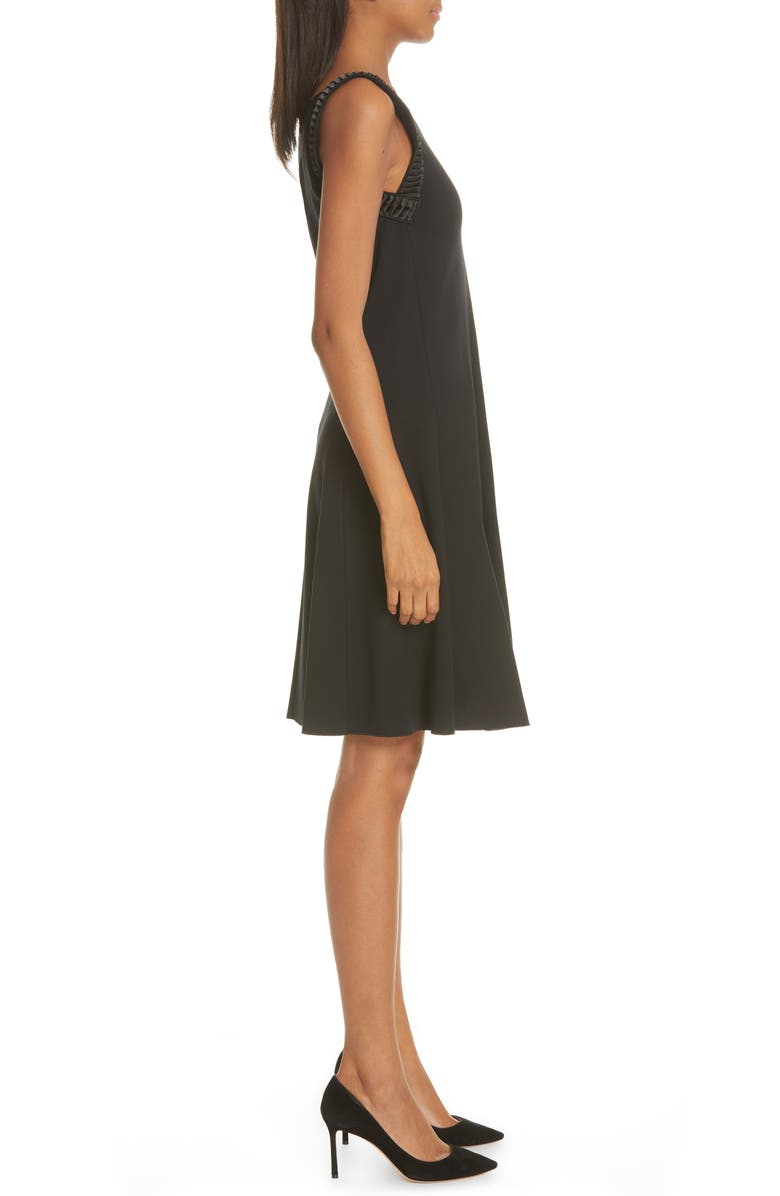 Emporio Armani Stretch Jacquard Dress, Alternate, color, 