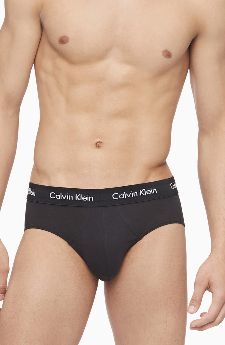 Calvin Klein 3-Pack Stretch Cotton Briefs, Alternate, color, 