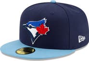 New Era Men's New Era Navy Toronto Blue Jays Alternate 4 Authentic Collection On-Field 59FIFTY Fitted Hat