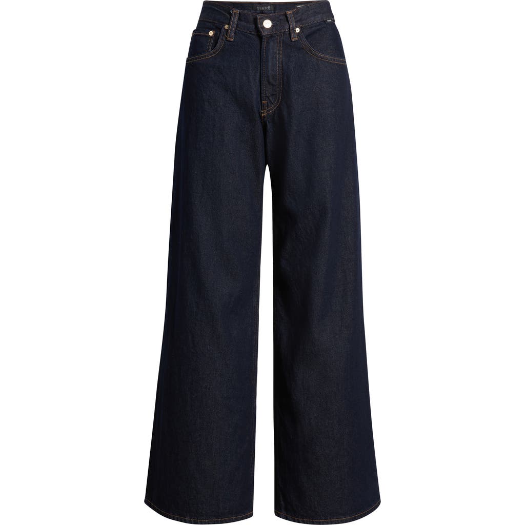 Mavi Jeans Sandy High Waist Extra Wide Leg Jeans In Blue