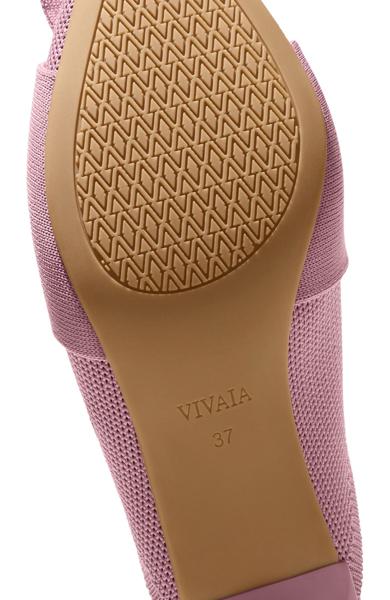 Samira Pointed-Toe Bow Sandals, Alternate, color, Mauve
