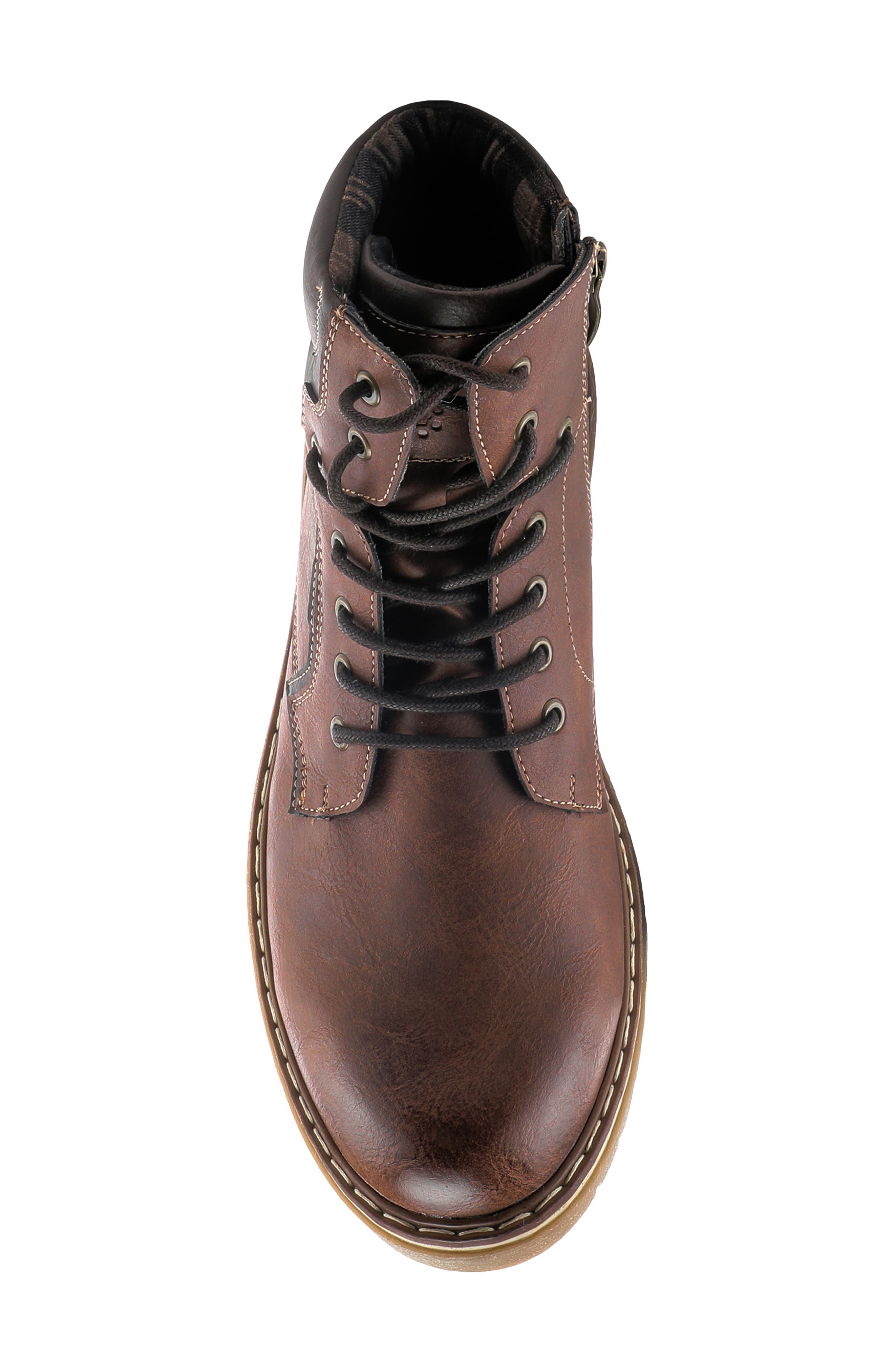 Spring Step Oliver Plain Toe Boot, Alternate, color, Brown