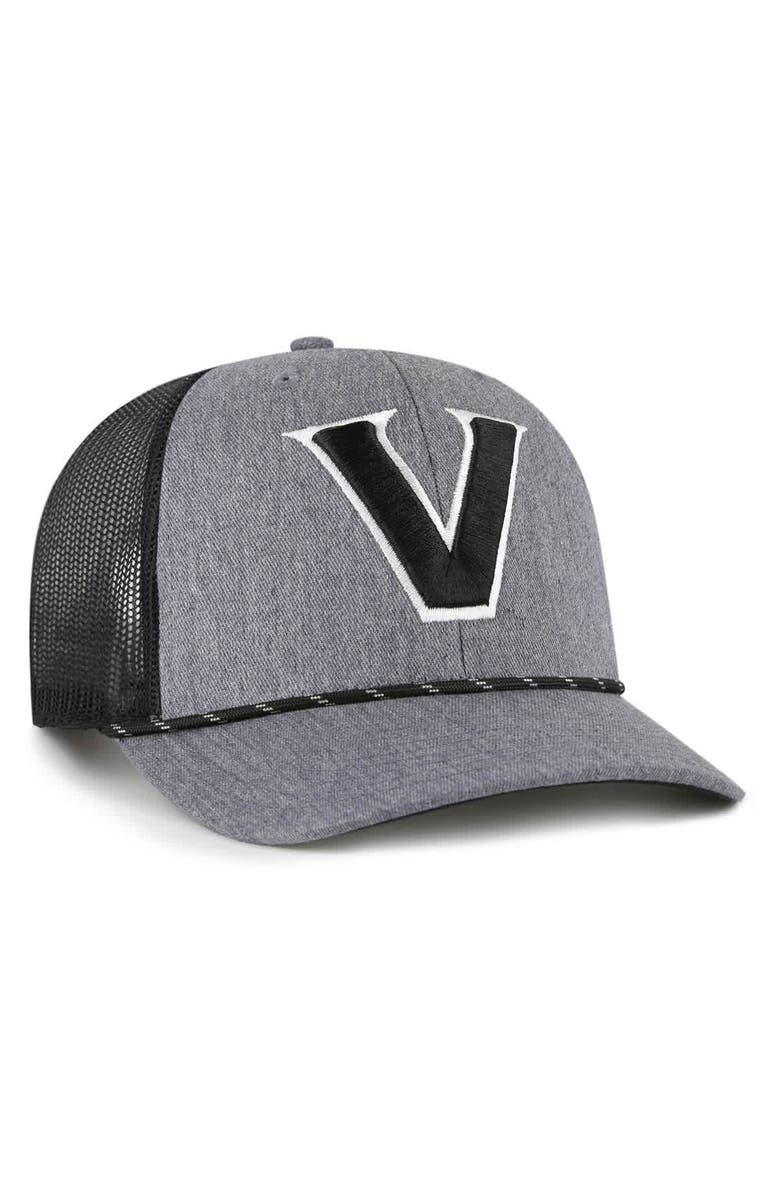 '47 Men's '47 Gray Vanderbilt Commodores Carbon Rope Adjustable Hat, Alternate, color, Gray
