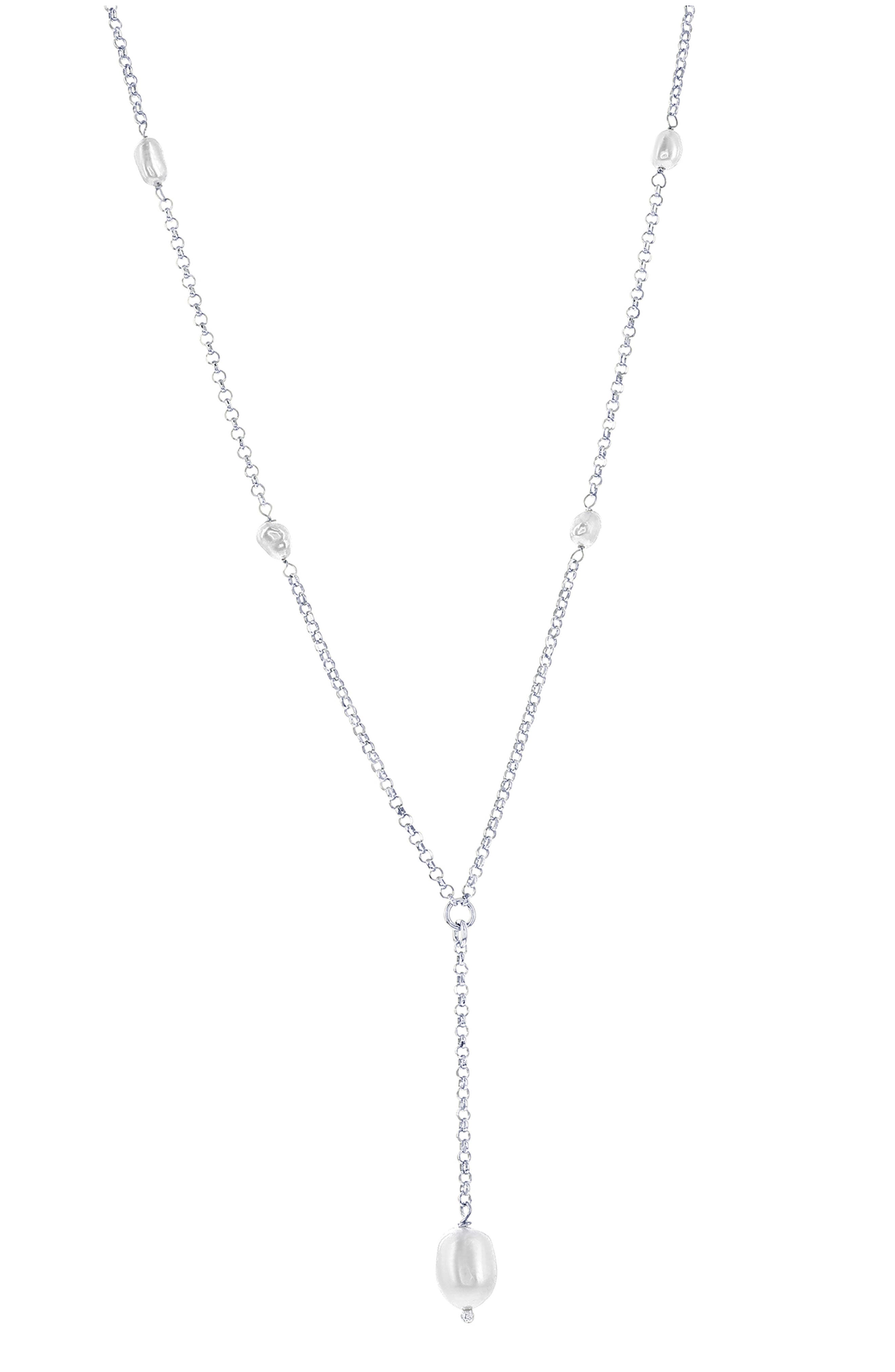 SIMONA Freshwater Pearl Y-Necklace