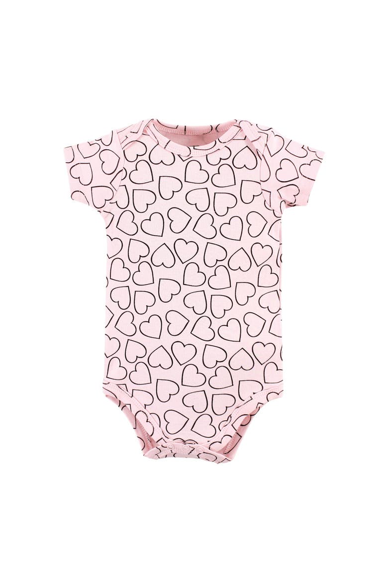 Cotton Bodysuits 5-Pack, Alternate, color, Girl Mommy 5Pk