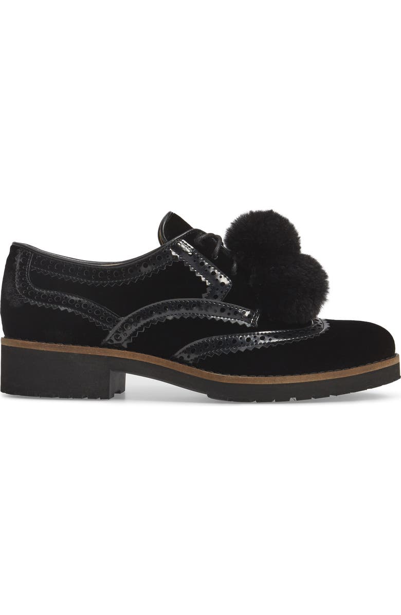 Sam Edelman Dahl Oxford with Faux Fur Pompom, Alternate, color,