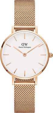 Daniel Wellington Classic Petite Mesh Strap Watch, 28mm