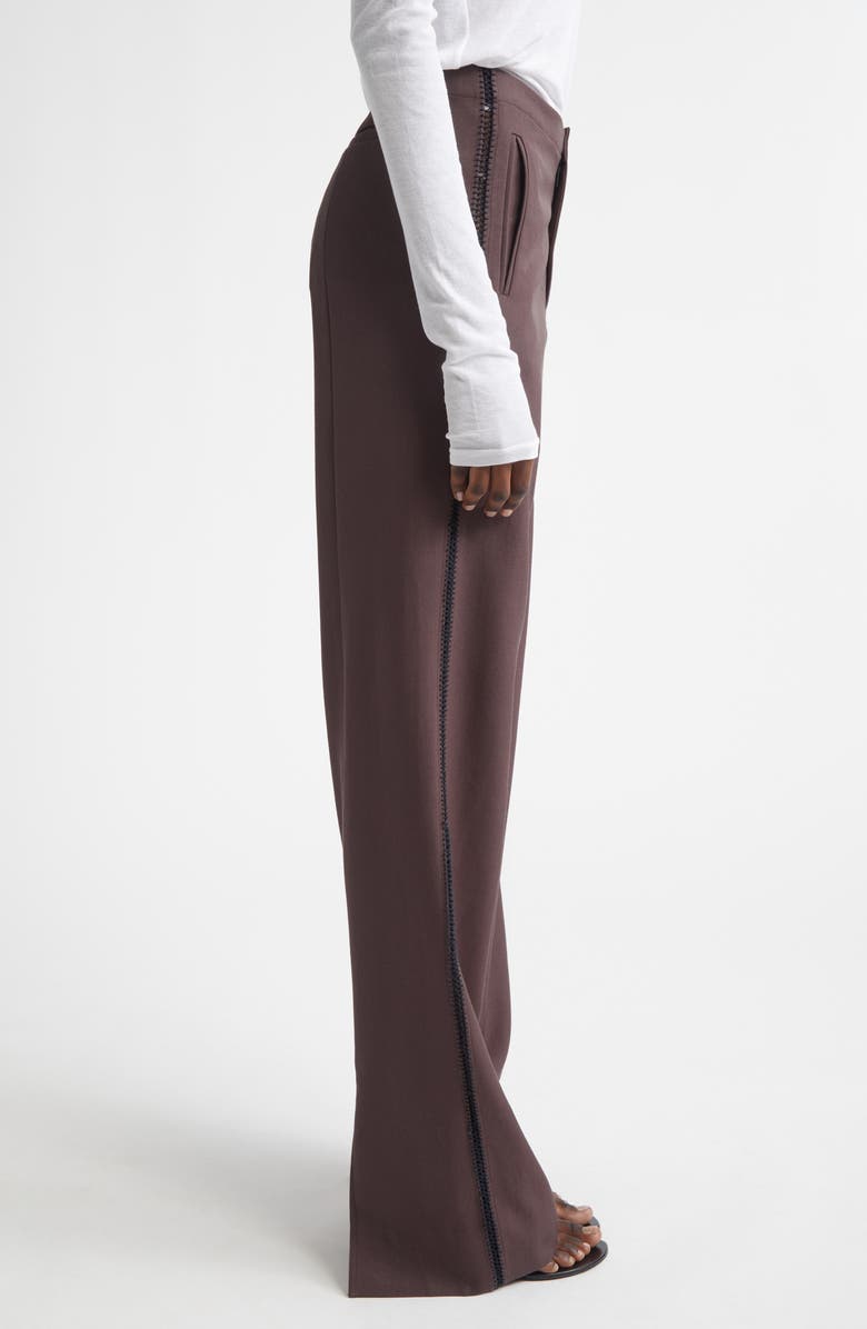 Diotima Unum Merino Wool Wide Leg Pants, Alternate, color, Passionfruit