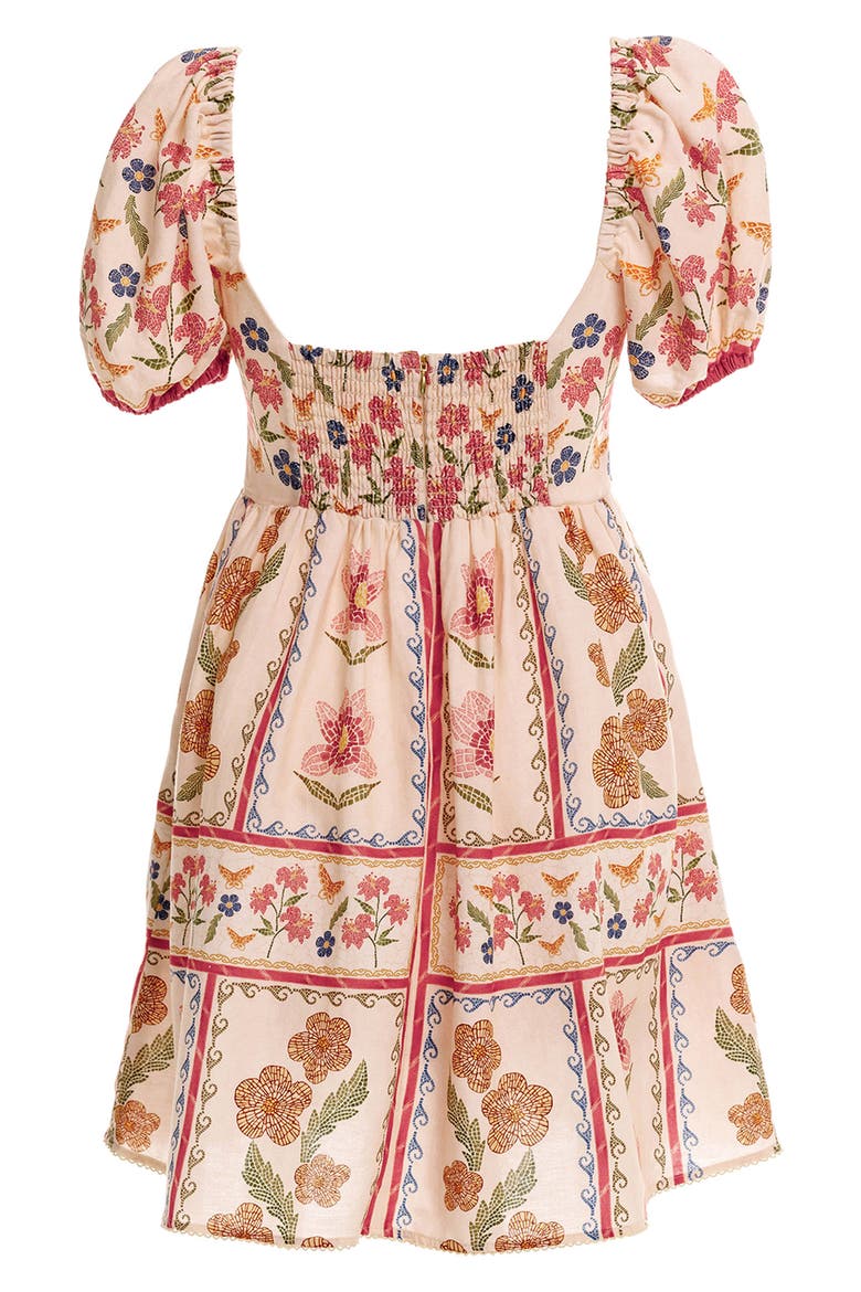 Rsal Fiore Cover-Up Dress, Alternate, color, BROWN