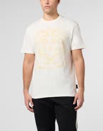 PHILIPP PLEIN Printed Round Neck T-Shirt Dragon Men