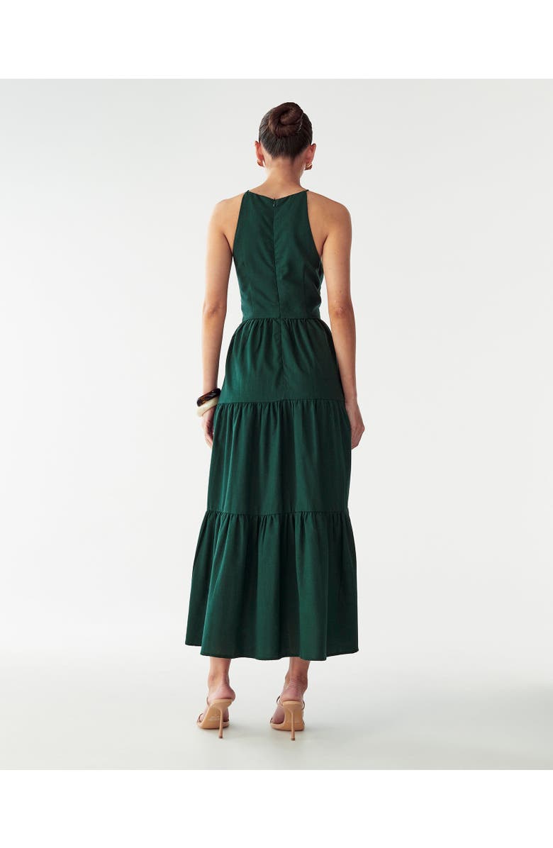 WILLA Aquila Maxi Dress, Alternate, color, Emerald