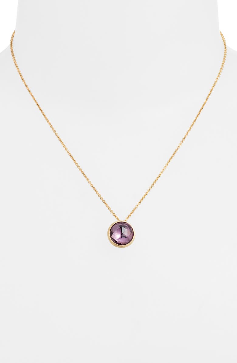 Marco Bicego Jaipur Color Amethyst Pendant Necklace, Alternate, color, 