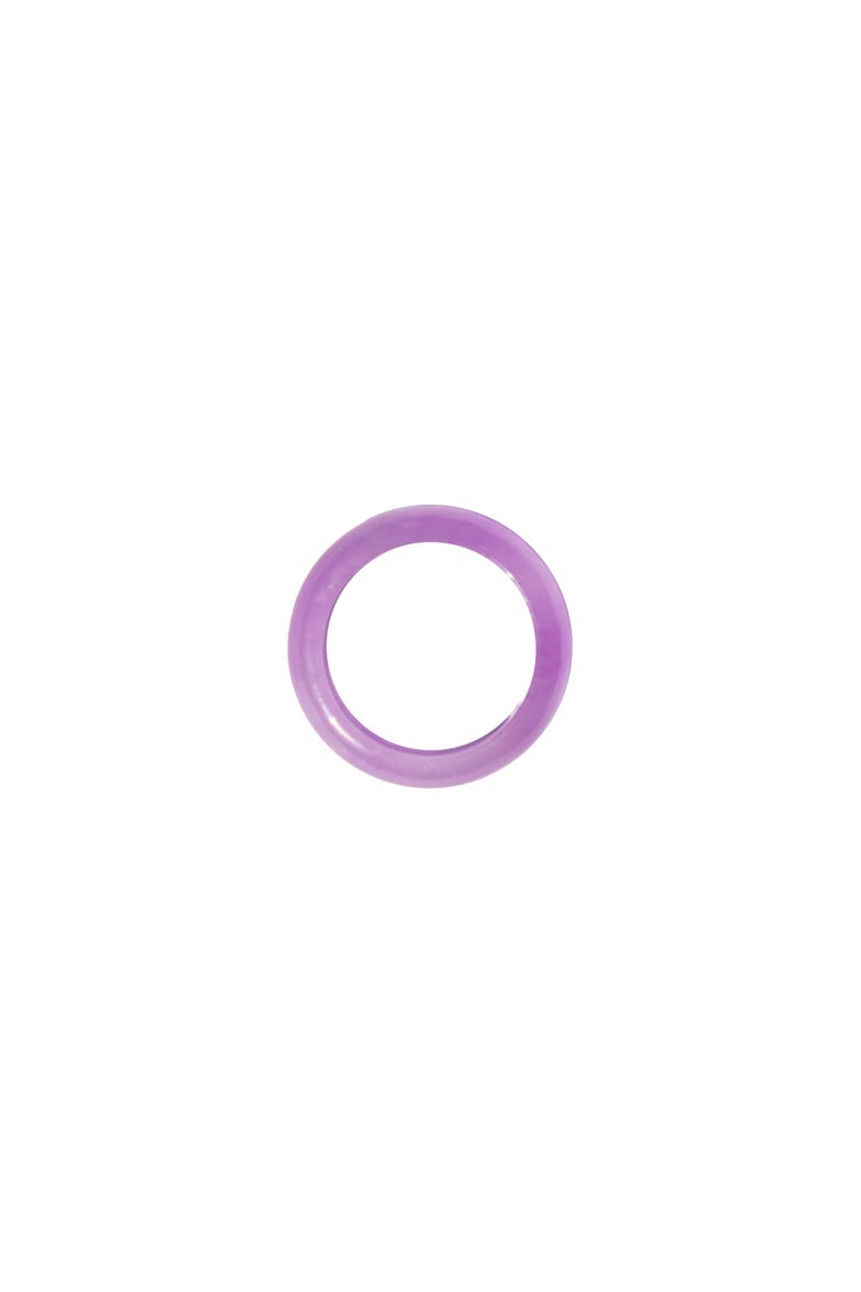 Lilac Purple Jade Ring, Alternate, color, Purple