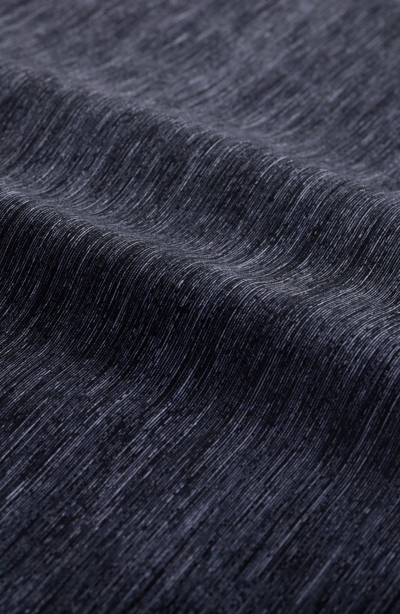 Bugatchi James OoohCotton<sup>®</sup> Space Dye Button-Up Shirt, Alternate, color, Black