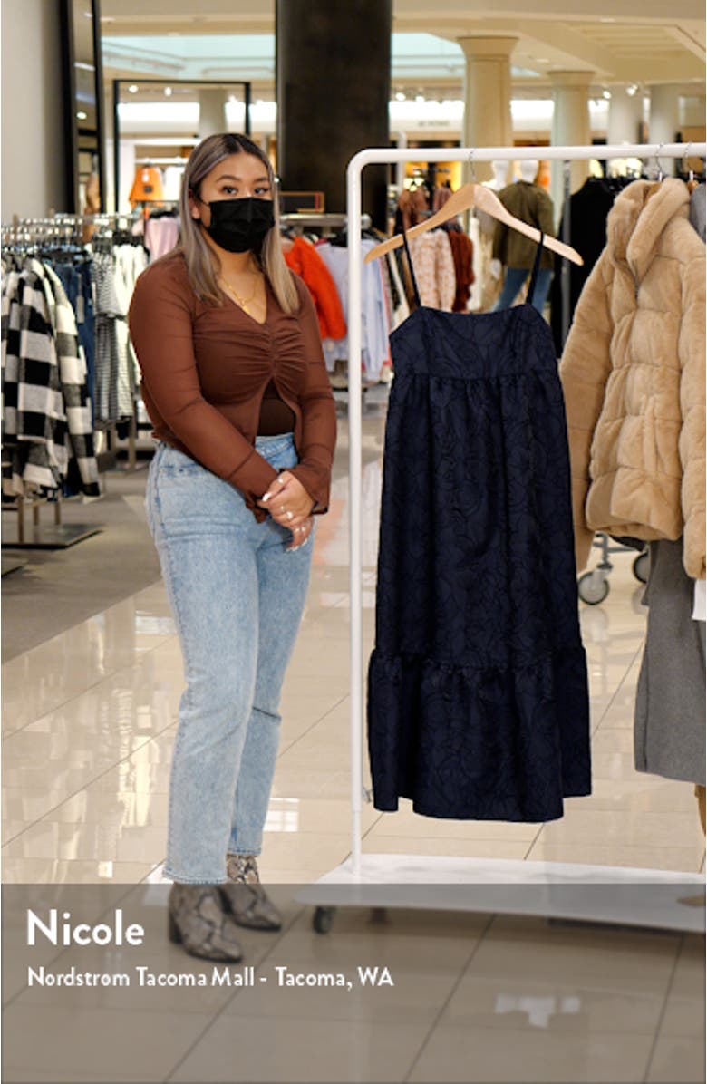 Floral Jacquard Sundress, sales video thumbnail