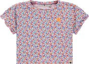 Stains and Stories by Babyface Bowtie Pasta Printed Short Sleeve Top