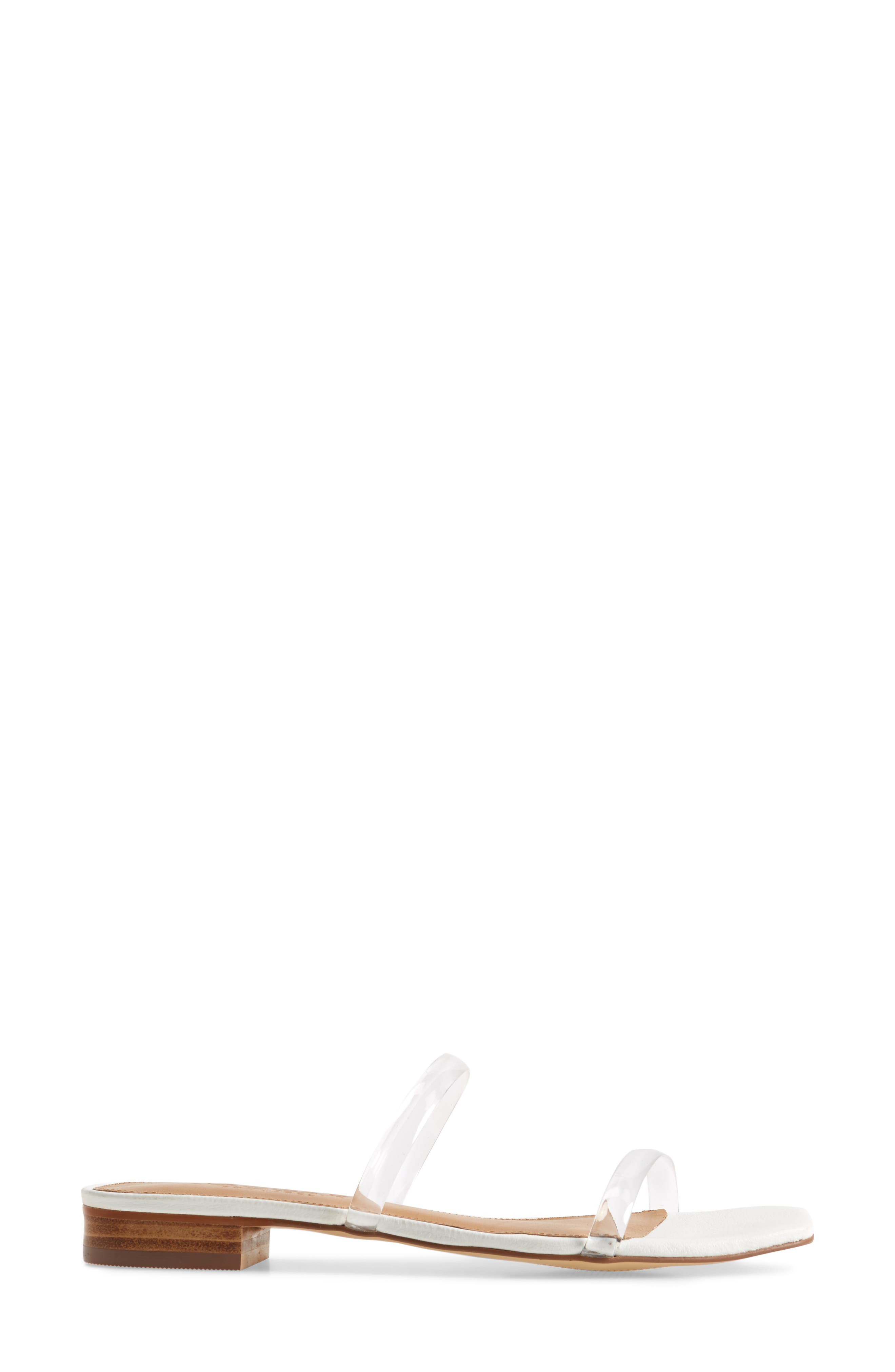 JAGGAR Transparent Strap Slide Sandal, Alternate, color, 