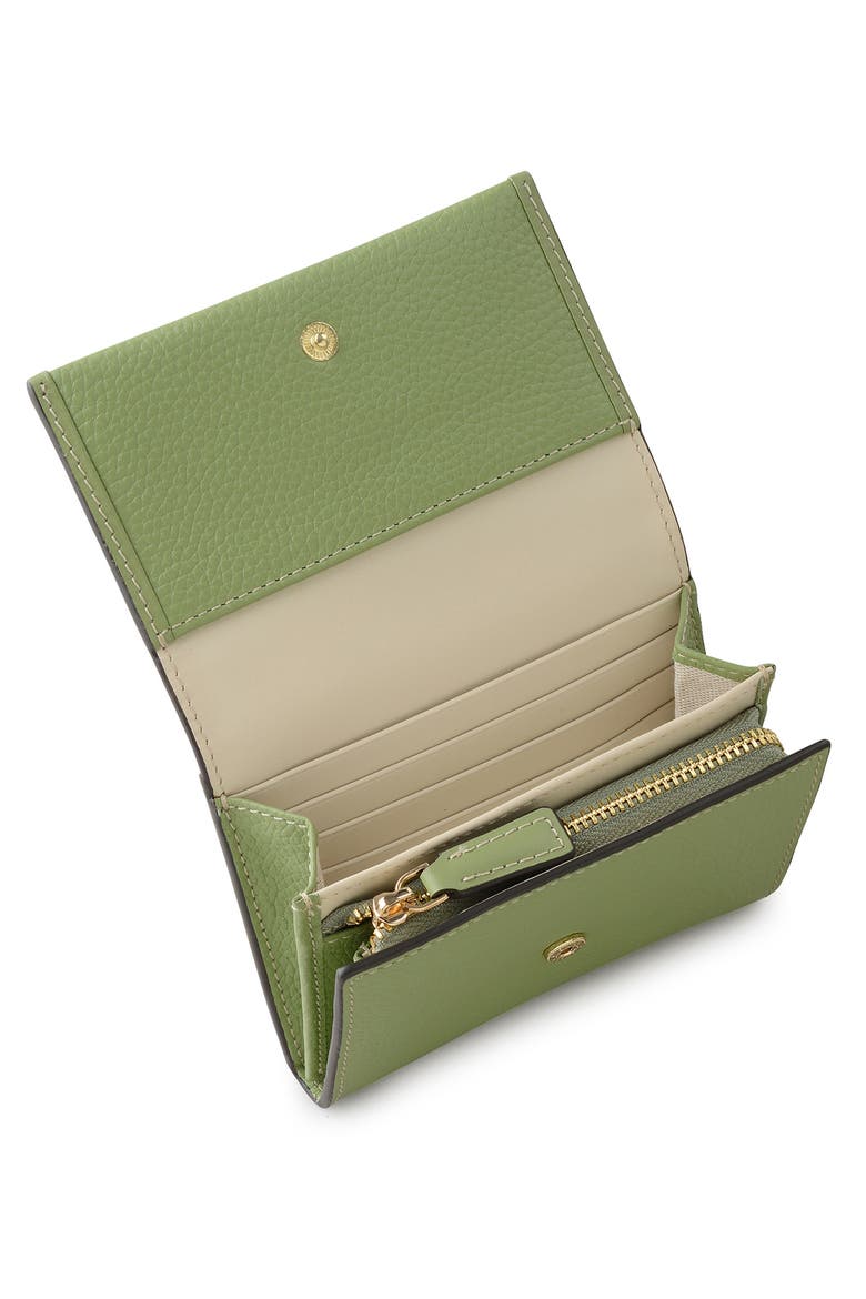 Alba Place Medium French Flapover Wallet, Alternate, color, APPLE