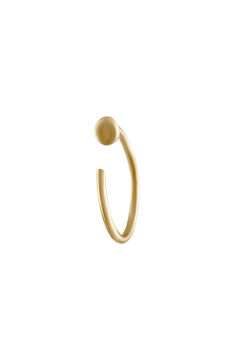 Raquelina Jewels 14K Gold Hoop Nose Ring, Main, color,
