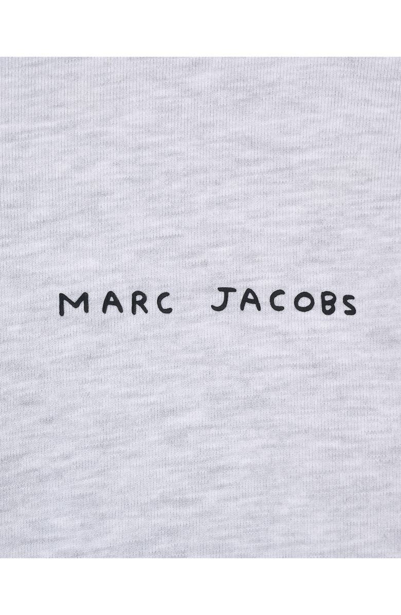 Marc Jacobs Joy Dot Graphic Hoodie, Alternate, color, Grey Multi