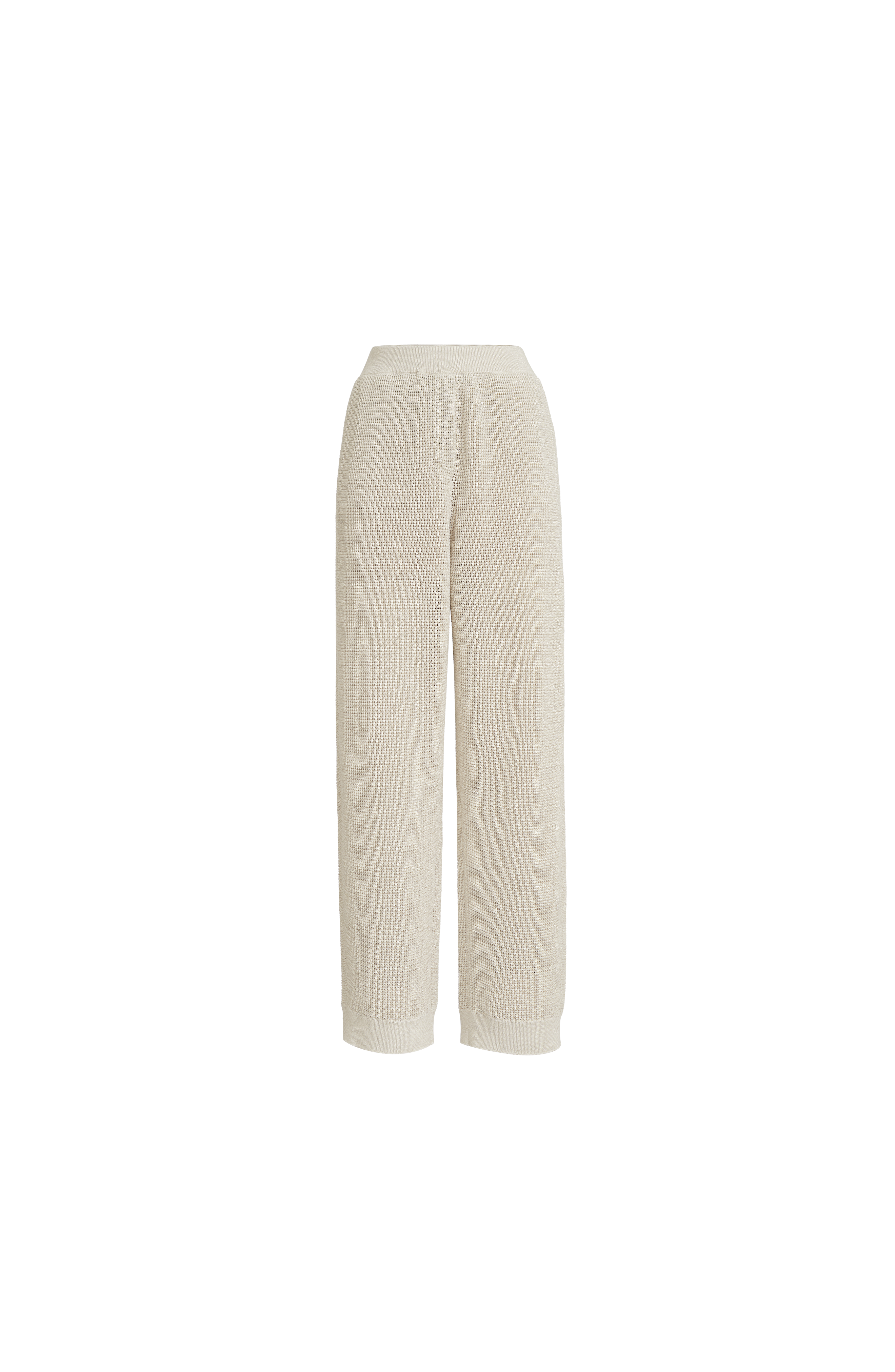 Sparkling net trousers - image 2