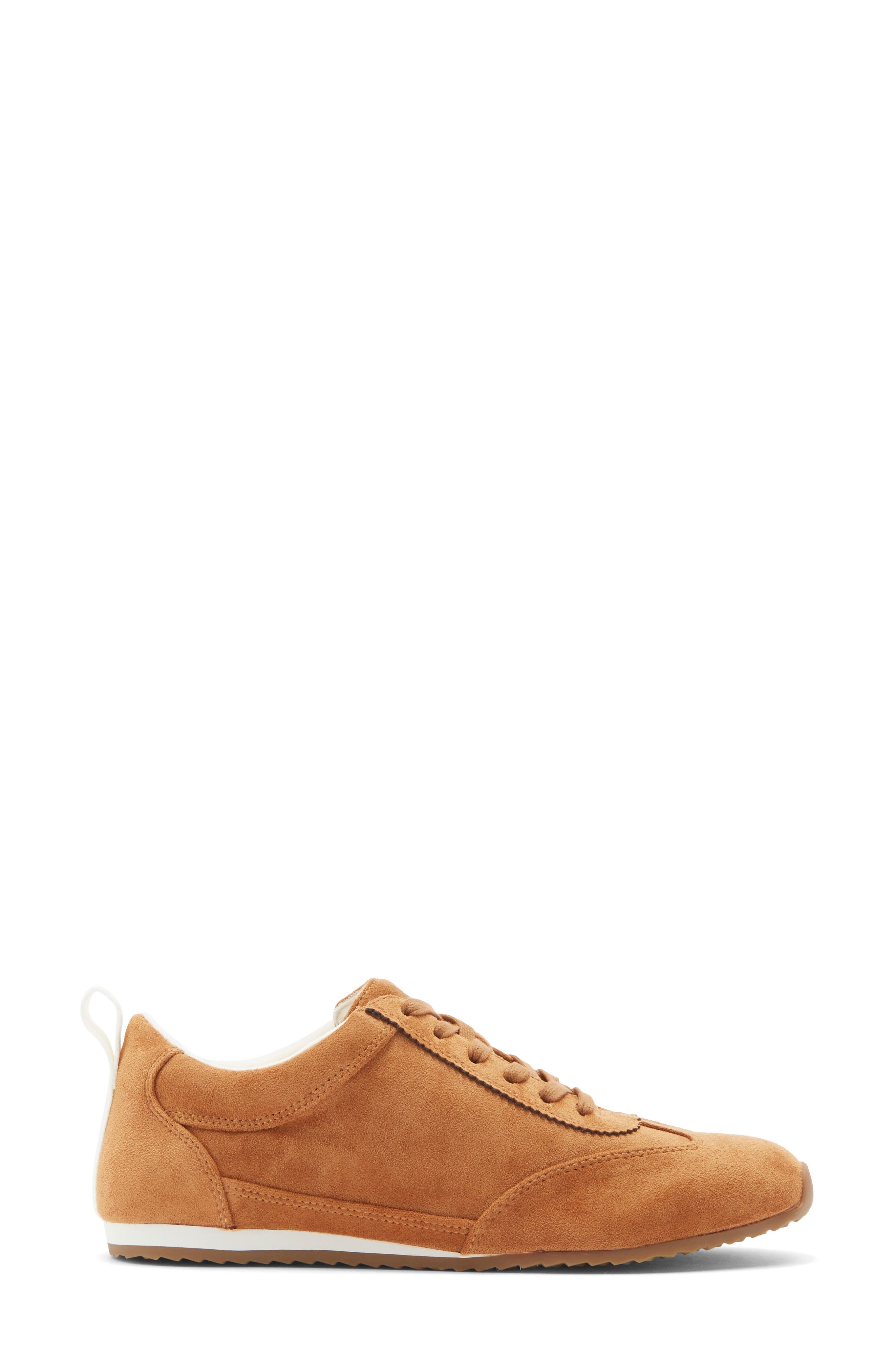 Peachy Low Lace-Up Sneaker, Alternate, color, TAN CAFE