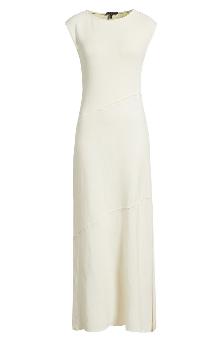 rag & bone Lina Cap Sleeve Maxi Dress, Alternate, color, Turtledove