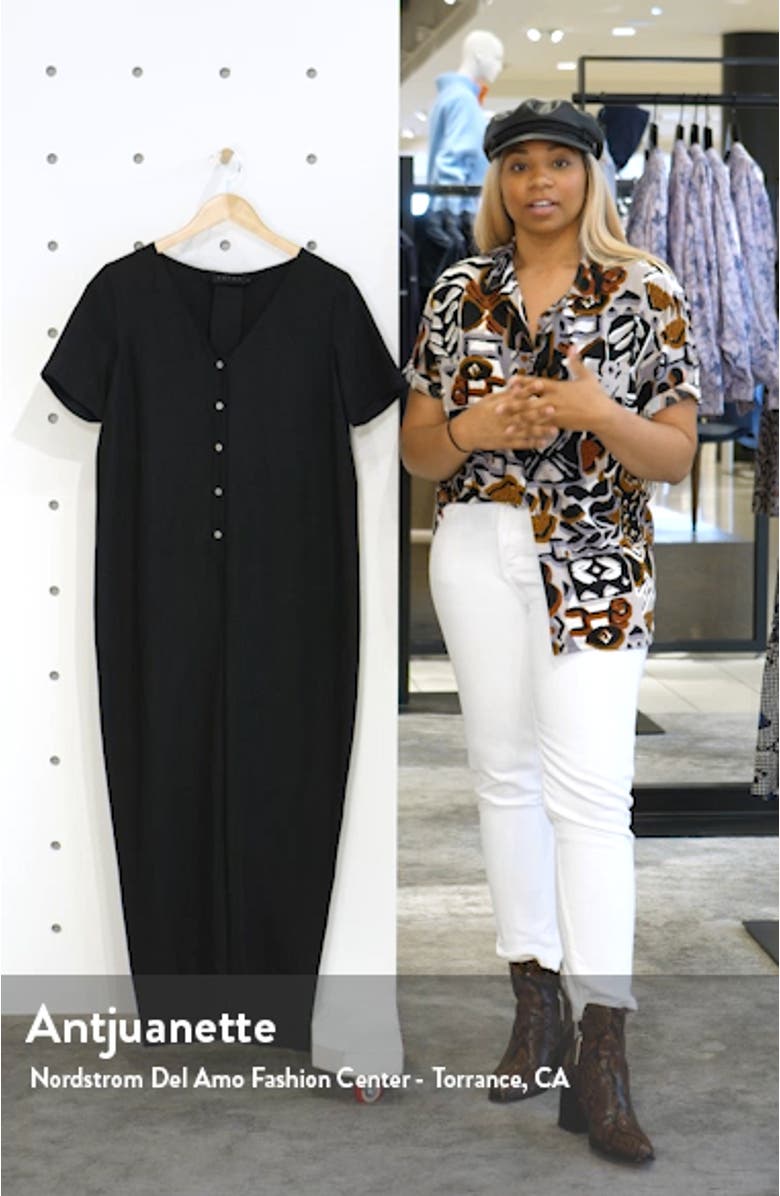 The Noelle Maternity Nursing Friendly Jumpsuit, sales video thumbnail