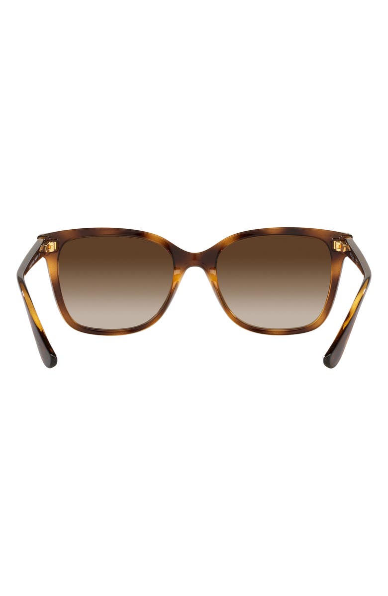 VOGUE 54mm Gradient Pillow Sunglasses, Alternate, color,