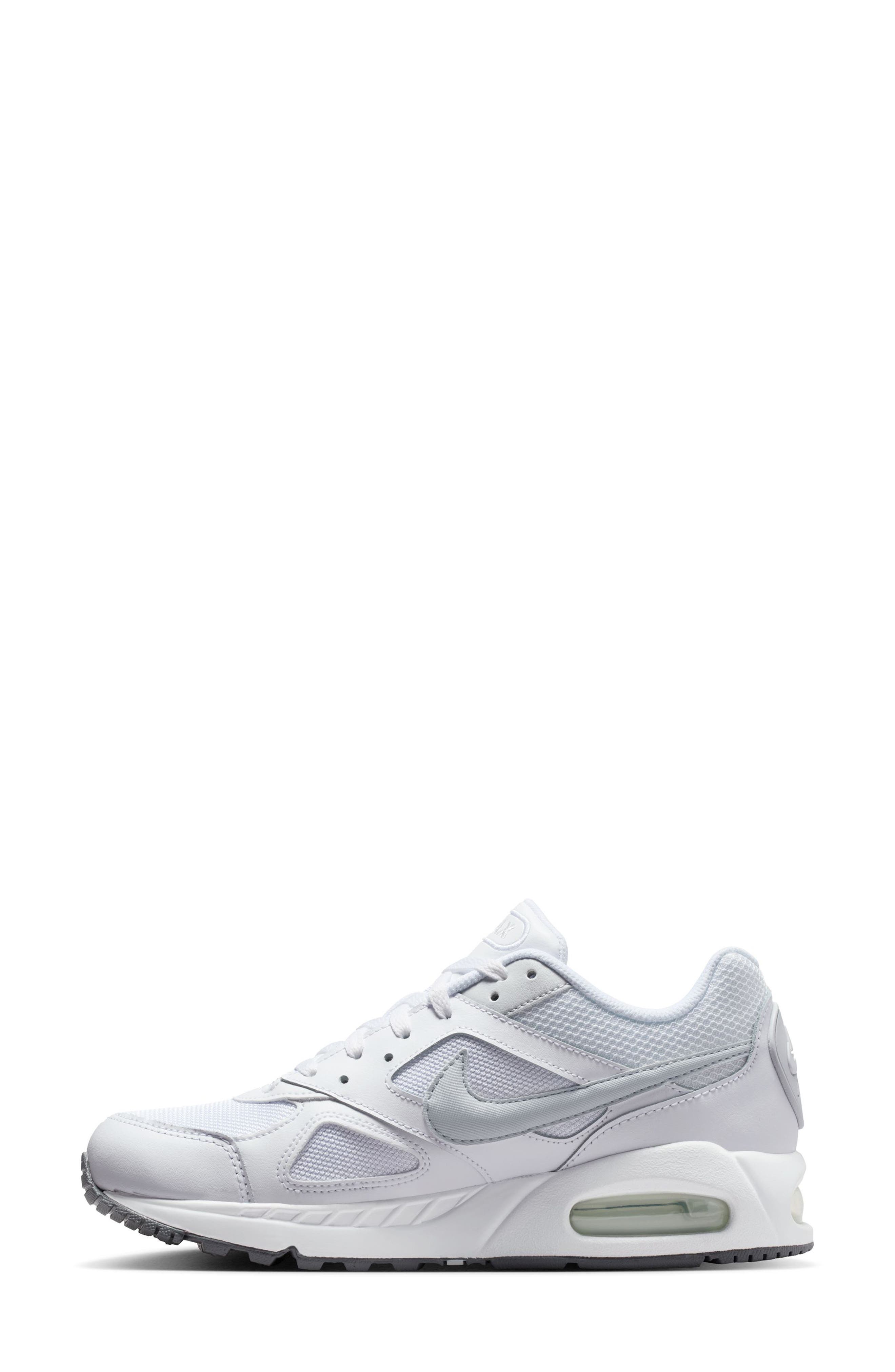 Air Max IVO Sneaker, Alternate, color, WHITE/ PLATINUM-COOL GREY