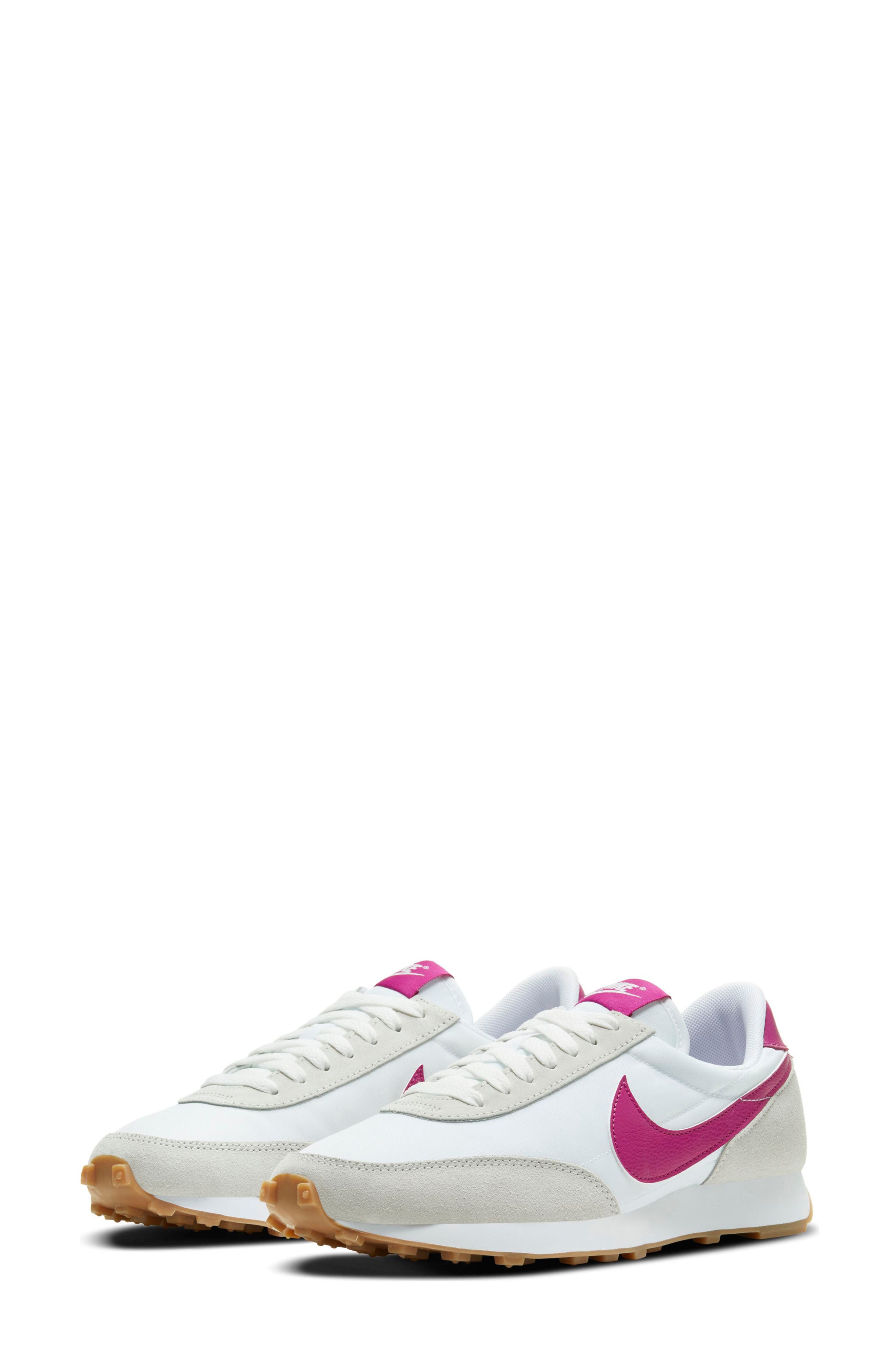Daybreak Sneaker, Main, color, WHITE/ CACTUS FLOWER/ WHITE
