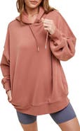 WISHLIST Oversize French Terry Pullover Hoodie