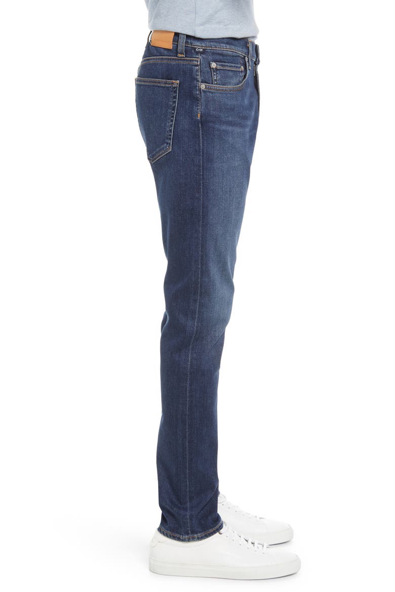 Men's London Tapered Slim Fit Jeans, Alternate, color, DUKE DARK INDIGO