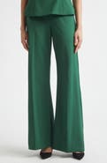 Carolina Herrera Diane High Waist Wide Leg Pants