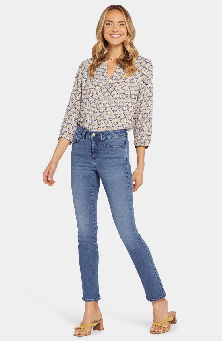 NYDJ Sheri Slim Straight Leg Jeans, Alternate, color, 