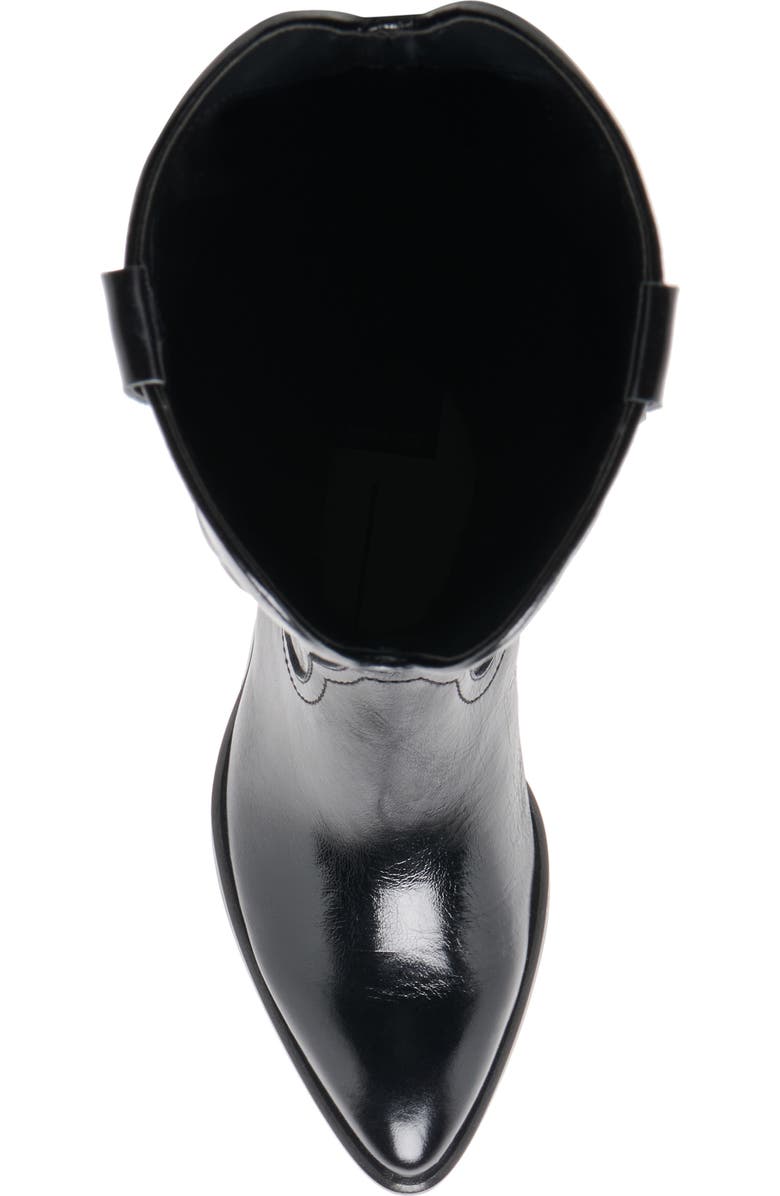 Dolce Vita Mirla Western Boot, Alternate, color, Black Leather