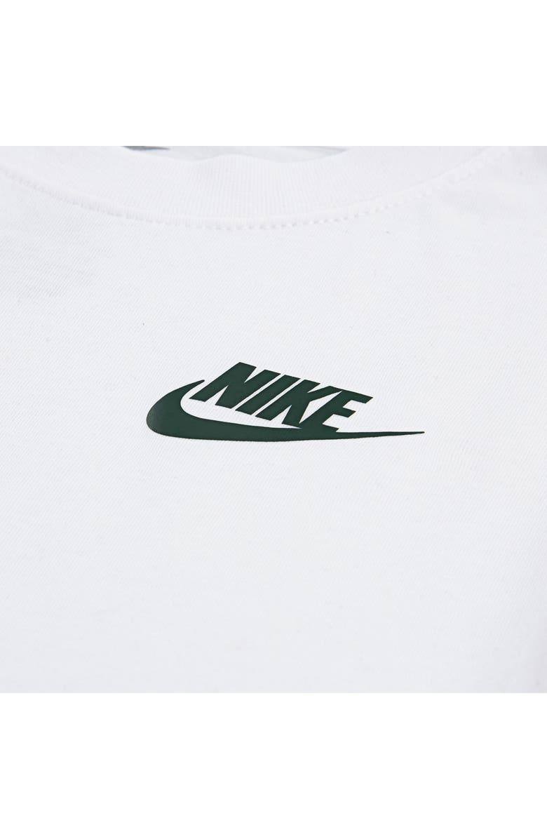 Nike Kids' Club Ringlet Graphic T-Shirt, Alternate, color, White