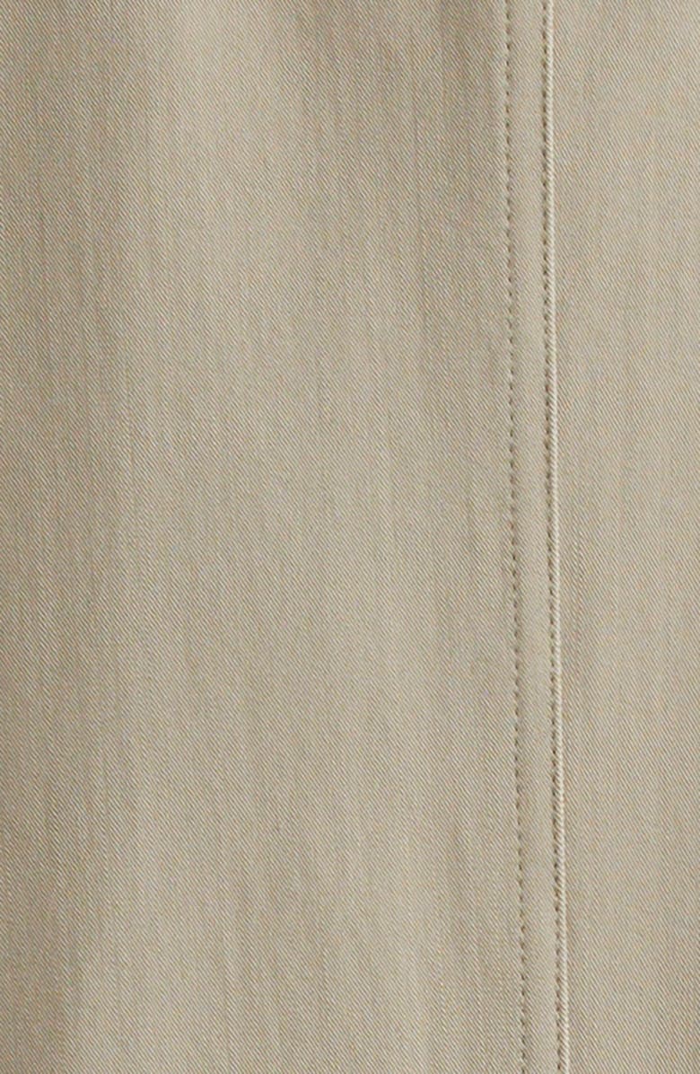 SETCHU Origami Belted Virgin Wool & Cotton Jacket, Alternate, color, Beige