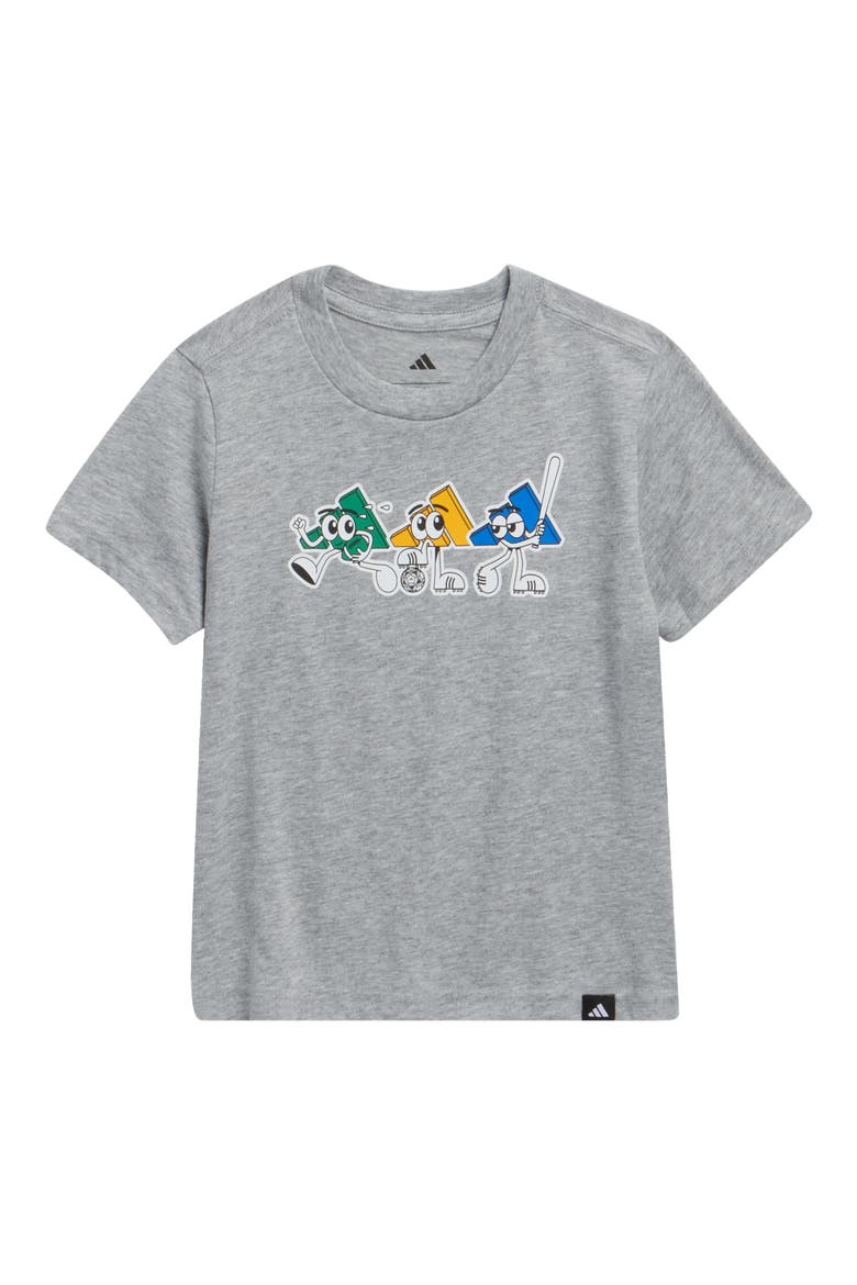 Kids' Graphic T-Shirt, Main, color, MEDIUM GREY HEATHER