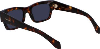 Rivets 53mm Rectangular Sunglasses